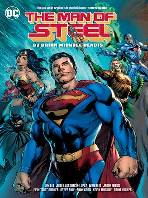 cover image of The Man of Steel by Brian Michael Bendis